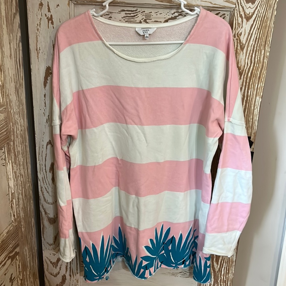 Crown & Ivy Sweatshirt Tunic